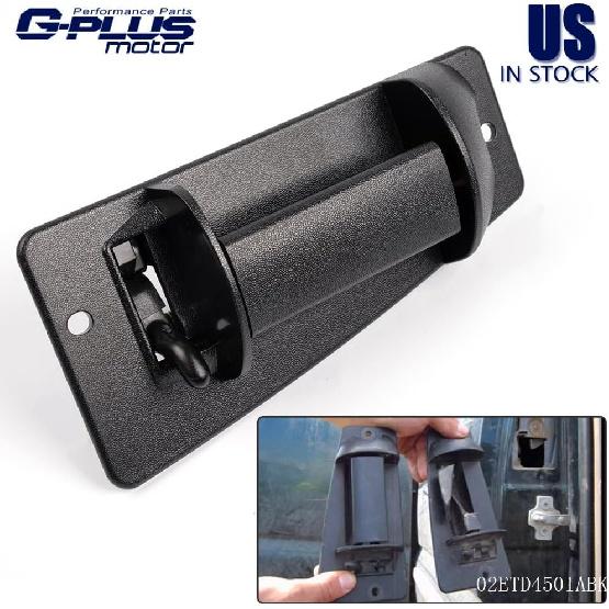 G-PLUS Extended Cab Door Handle Rear Left Driver Side Compatible with Chevy Silverado GMC Sierra 1500 2500 3500 1999-2007 Only for Extended Cab