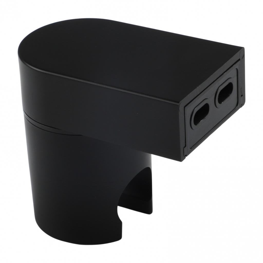 Customizable Height ABS Shower Bracket with Large Angle Adjustment Feature