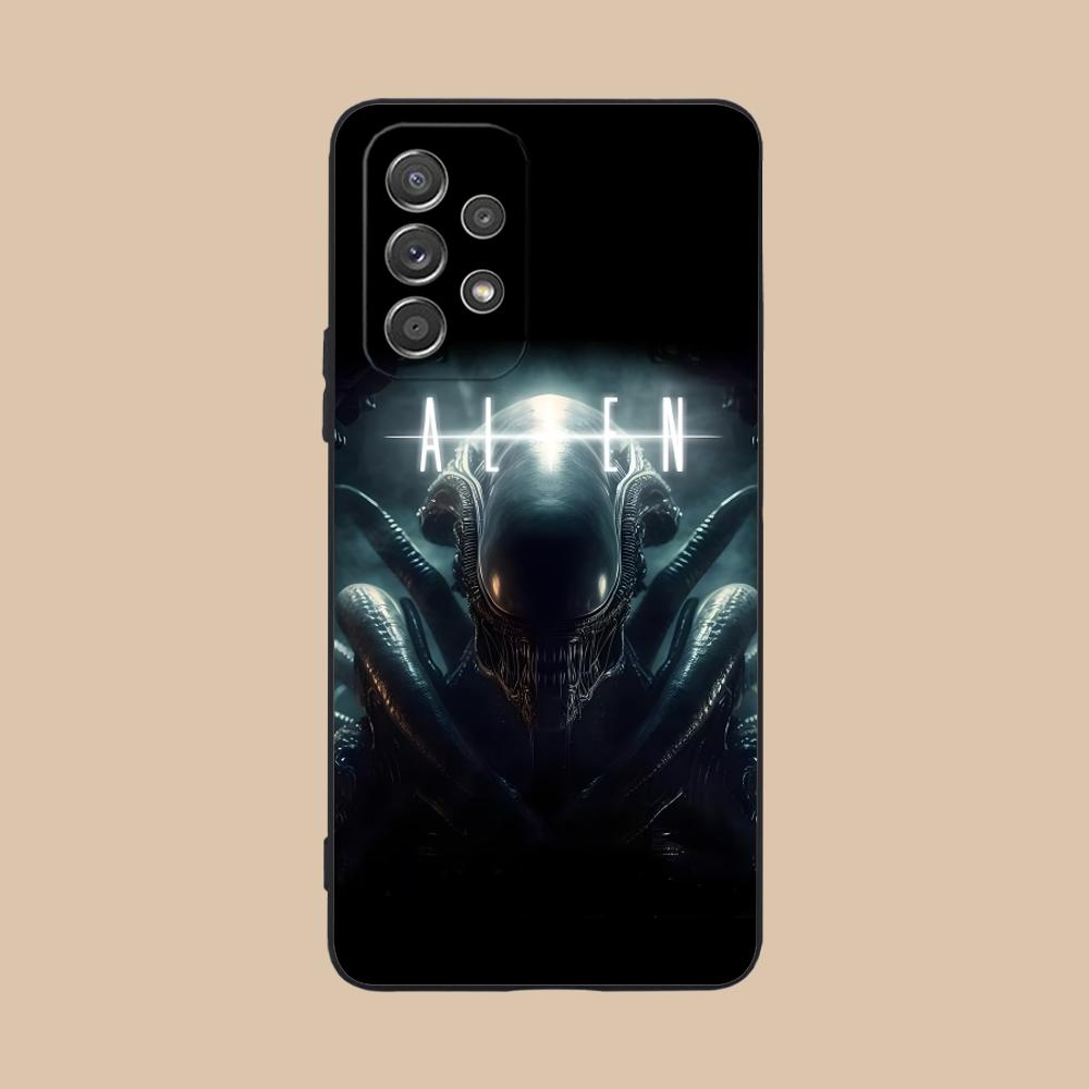 Alien Romulus Mobile Cell Phone Case for Samsung Galaxy M55 54 42 35 34 33 32 23 22 15 14 13 12 F55 5G Colorful Cover Luxury