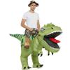 Aufblasbares Dinosaurier-Fahrradkostüm – Lustige Requisite für Partys & Cosplay