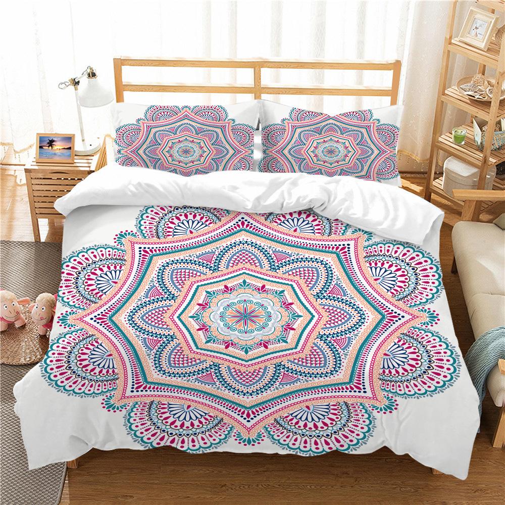 Bohemian Series Digital Printing Bedding Two Or Three Pieces Polyester