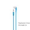 Earpiece 3.5mm Earbuds Stereo Wired Headphone Gifts HiFi Headphone  For Smartphone Laptop