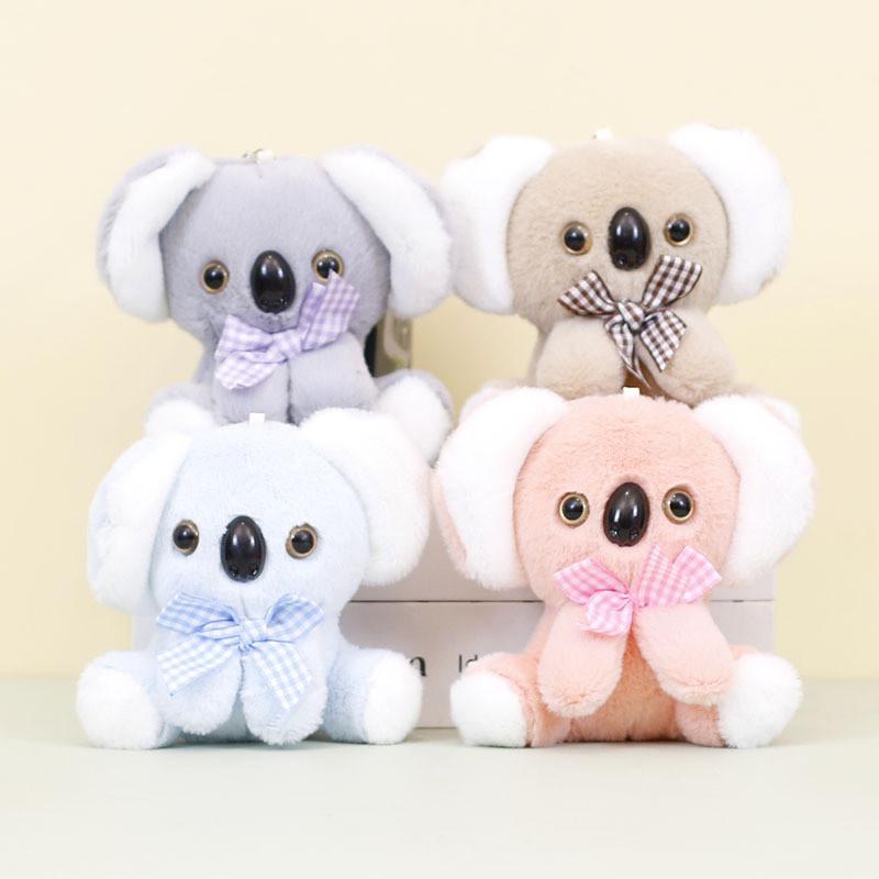 Adorable Koala Plush Keychain Soft Stuffed Animal Bag Charm Cute 12cm Toy
