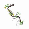 Artificial Reptiles Vine Climber Jungle Forest Bend Branch Terrarium Cage Decor