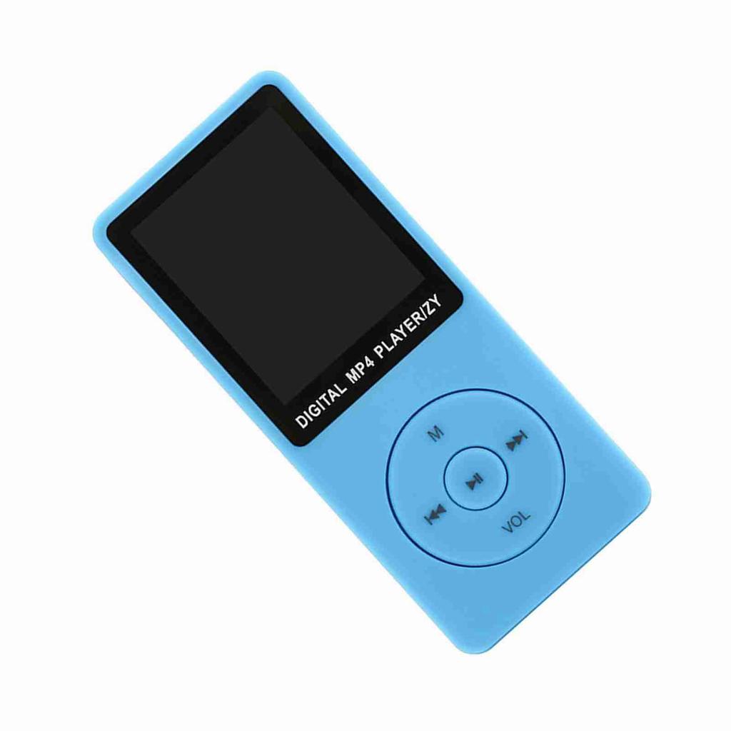 MP4 Player 1.8in Screen Ultra Slim Plug In Rechargeable Portable Music Player for Entertainment Learning