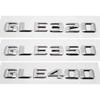 3D Car Rear Trunk Sticker Tail Number Emblem for Mercedes Benz GLE43 GLE63 GLE300 GLE320 GLE350 GLE400 GLE450 GLE500 GLE550