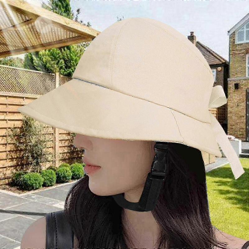 Cyclist Hat Type Helmet Cap with Sun Protection Ideal for Women's Everyday Cycle and Work Use