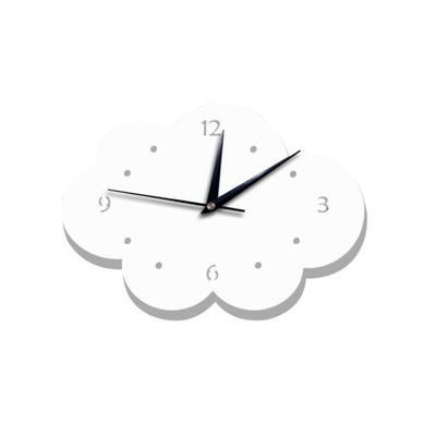 Acrylic Cloud Shape Precise Wall Clock Home Bedroom Living Room Office Decor?