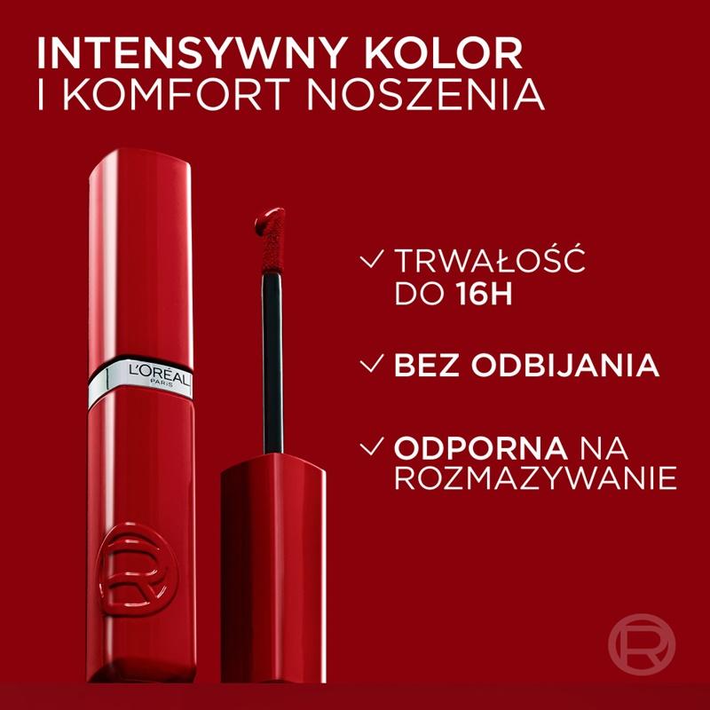 Loreal Infaillible Laque Resistance Lipstick - 600 Le Nu Rose 4.3ml