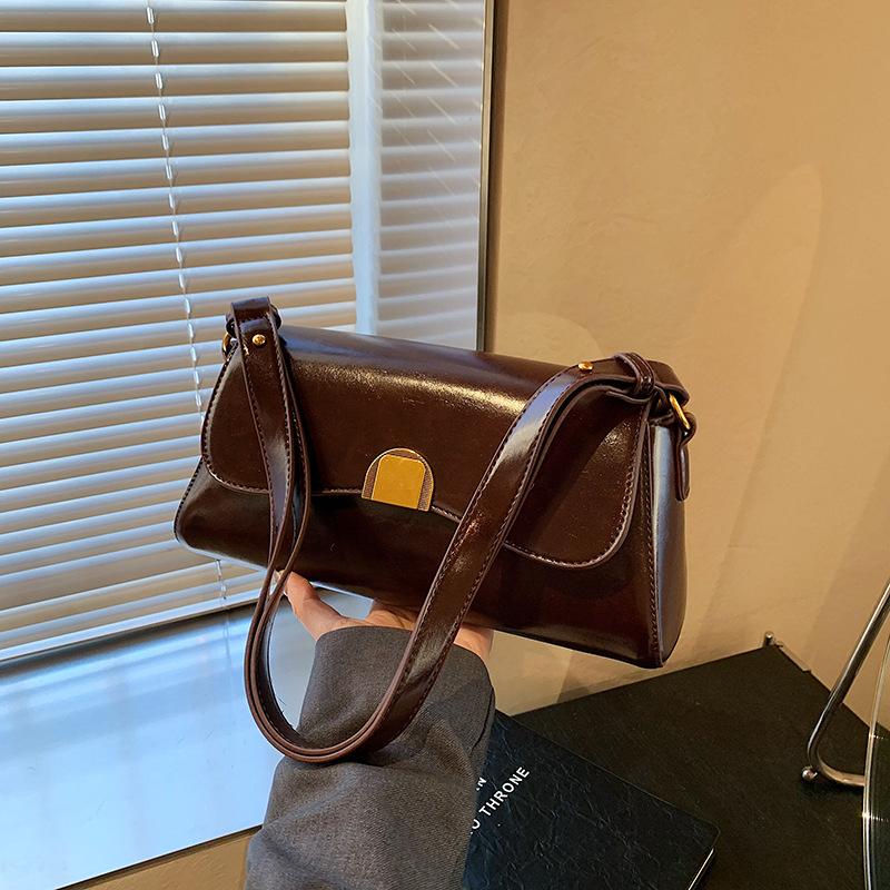 Unterarmtasche Damen Neue Schultertasche Pendler Kleine quadratische Tasche