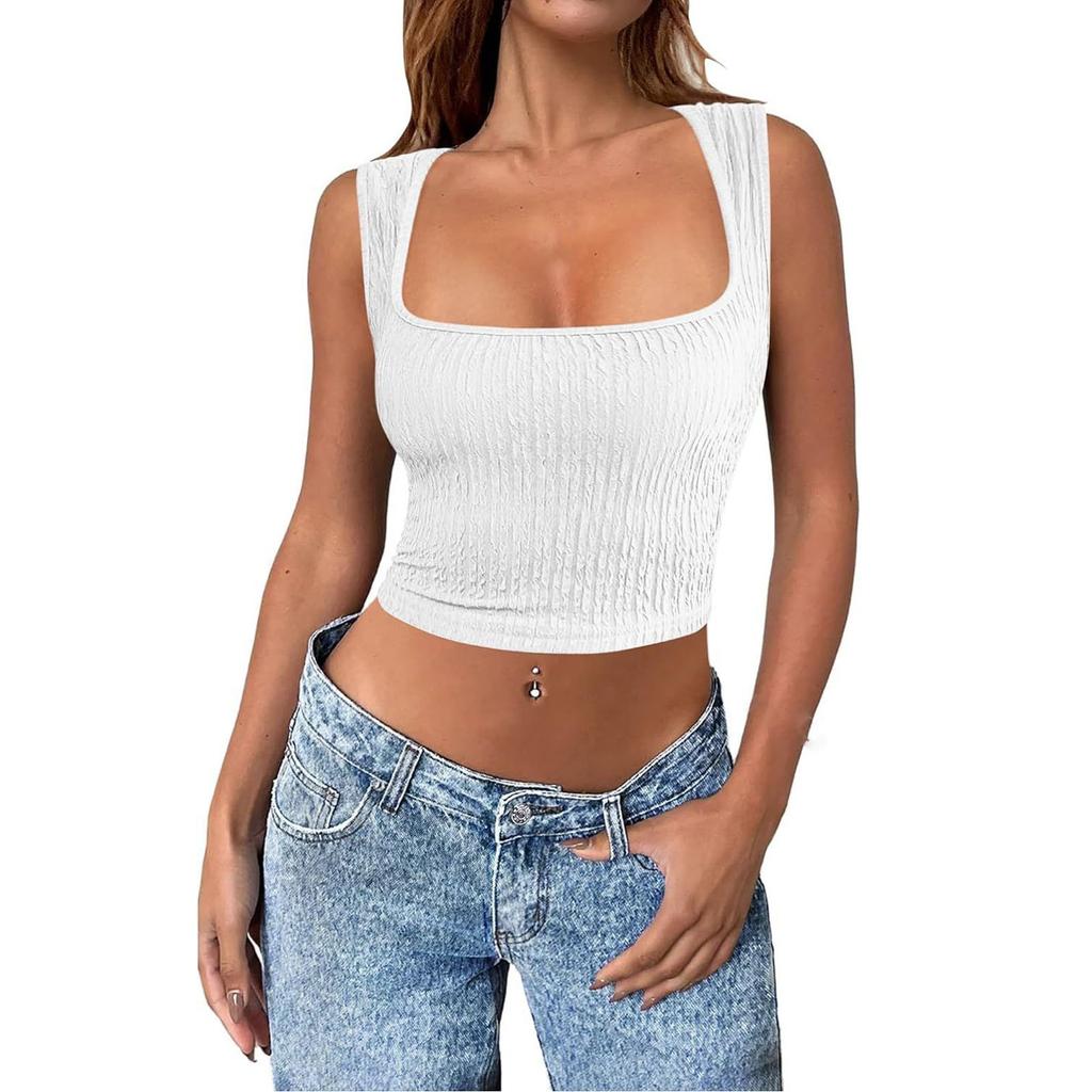 Bluzki Dla Kobiet Eleganckie Casualowe Bez Rękawów T-shirty Top