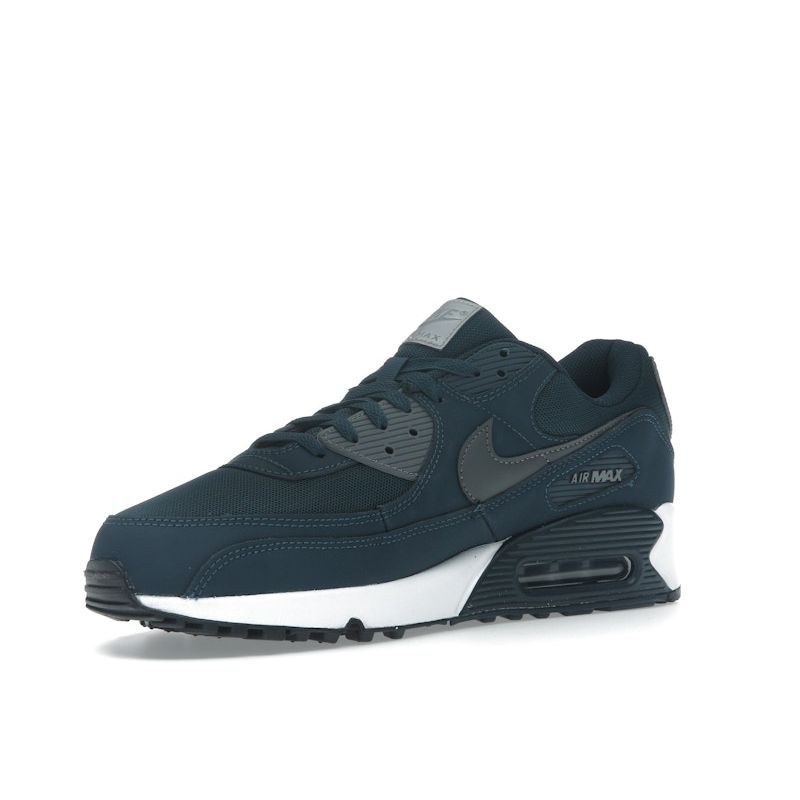 Nike Air Max 90 Męskie Granatowy Armii Biały Czarny Szary Żelazny HM0625-400