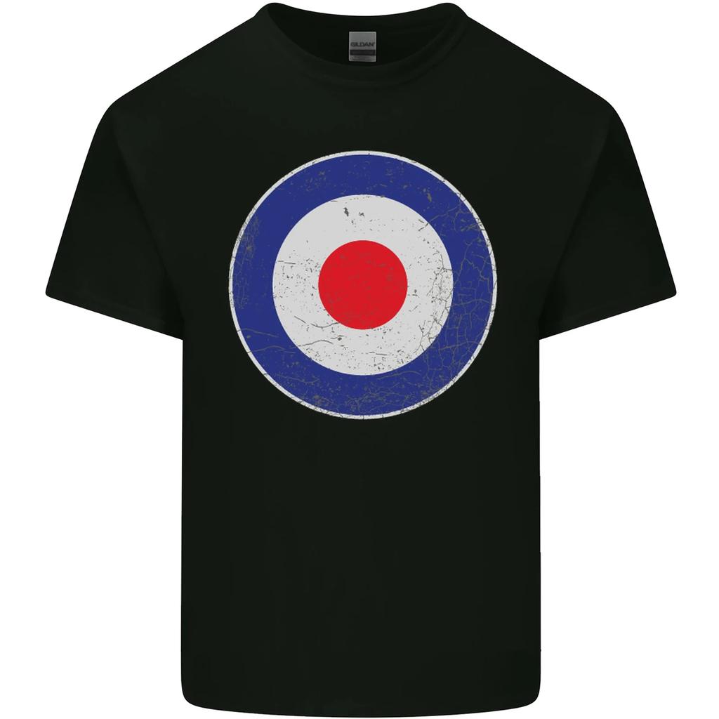 MOD Logo Scooter Biker RAF Royal Air Force Kids T-Shirt Childrens