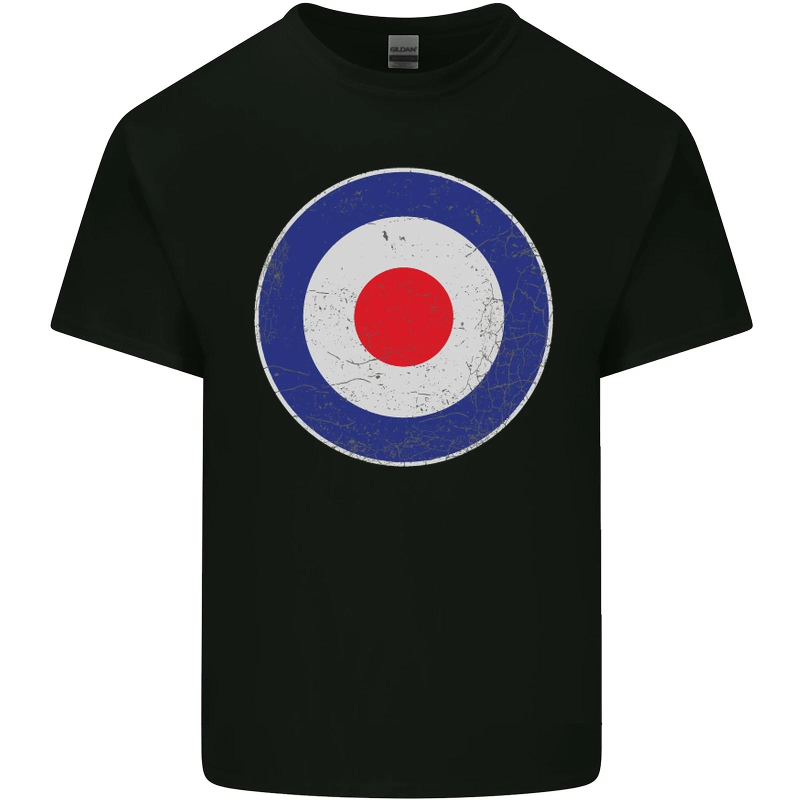 MOD Logo Scooter Biker RAF Royal Air Force Kids T-Shirt Childrens M