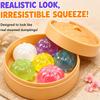 Kreativer Mini Bao Bun Squishy 6 Stück Glücksknödel Quetsch Fidget Sensorisch Anti-Stress-Linderung Partygeschenk Neuheit Scherzgeschenk