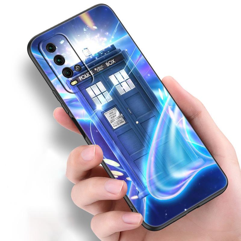 

Чехол Tardis Box «Доктор Кто Ван Гог» для Xiaomi Redmi Note 11 10 9 8 Pro 11T 10T 10S 9S 8T 9 9A 9C 9T, черный чехол, чехол Redmi Note 11 Pro