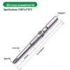 Weili 801 Serie 5mm Kreuzschlitz Magnetischer Elektrischer Schraubendreher Bit