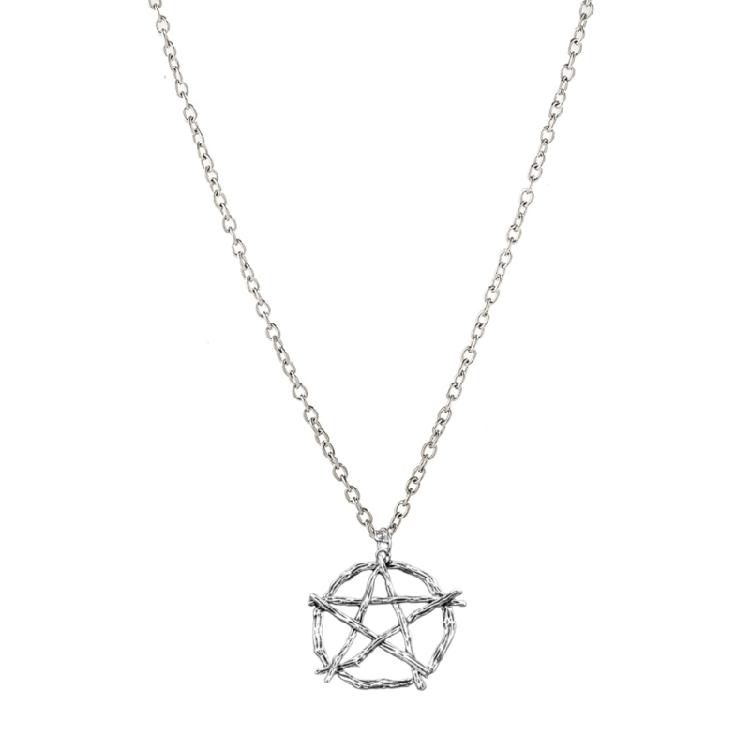 Jewelry Party Geometric Star Necklace Daily Wear Jewelry Punk Hip Hop Choker 1