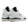 Jordan Air Jordan 4 Abrasion Resistant Mid top Kids Lifestyle Shoes White Green Kids' BQ7669-103