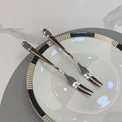 Light Luxury 304 Stainless Steel Fruit Fork