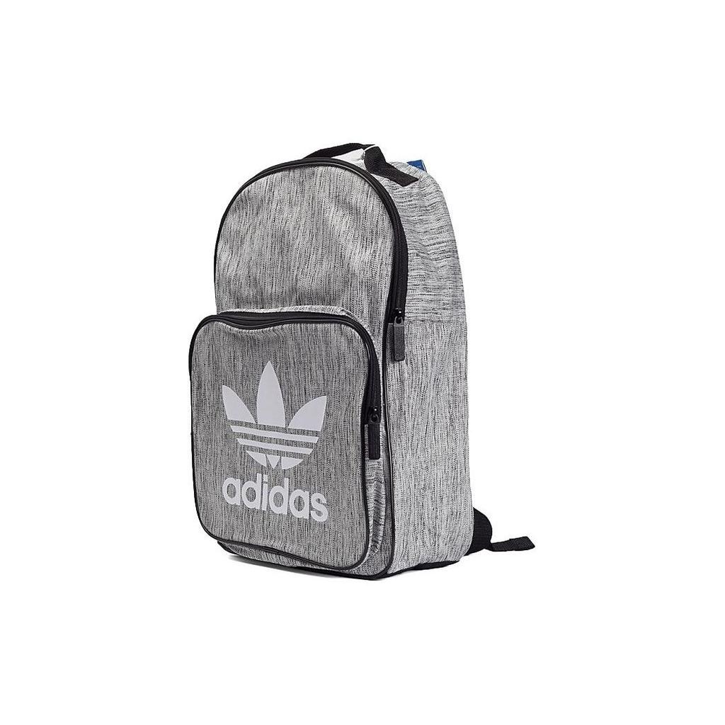 Adidas Originals Trefoil Series Unisex Casual Logo Print Polyester Backpack Men backpack Gray BK7119