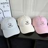 New quick-drying cute cartoon pattern embroidered baseball cap for men and women spring and summer soft top versatile face cap