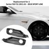 Car Front Bumper Fog Light Grille for F30 F31 11-18 51117300739 5111730074 Replacement Fog Light Cover Auto Accessories