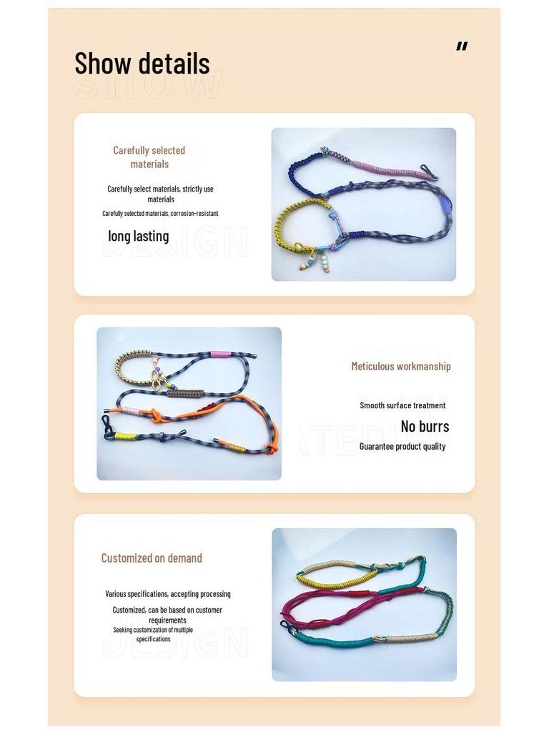 Pet Leash for Dogs and Cats - Multiple Colors Available
