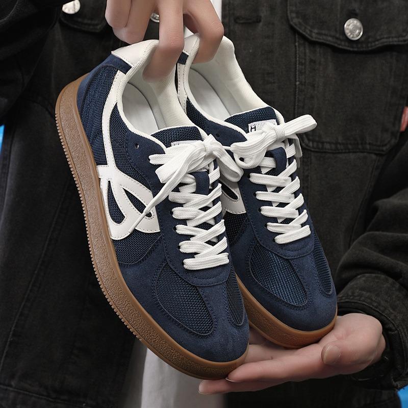 Men's shoes summer breathable new little white shoes men's trend versatile mesh sports and leisure board shoes