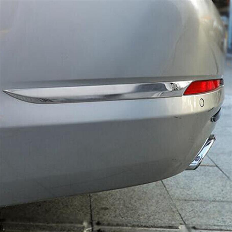 2Pcs Car Exterior Rear Fog Light Lamp Strip Trim For BMW 5 Series G30 G38 2018- Replacement Parts