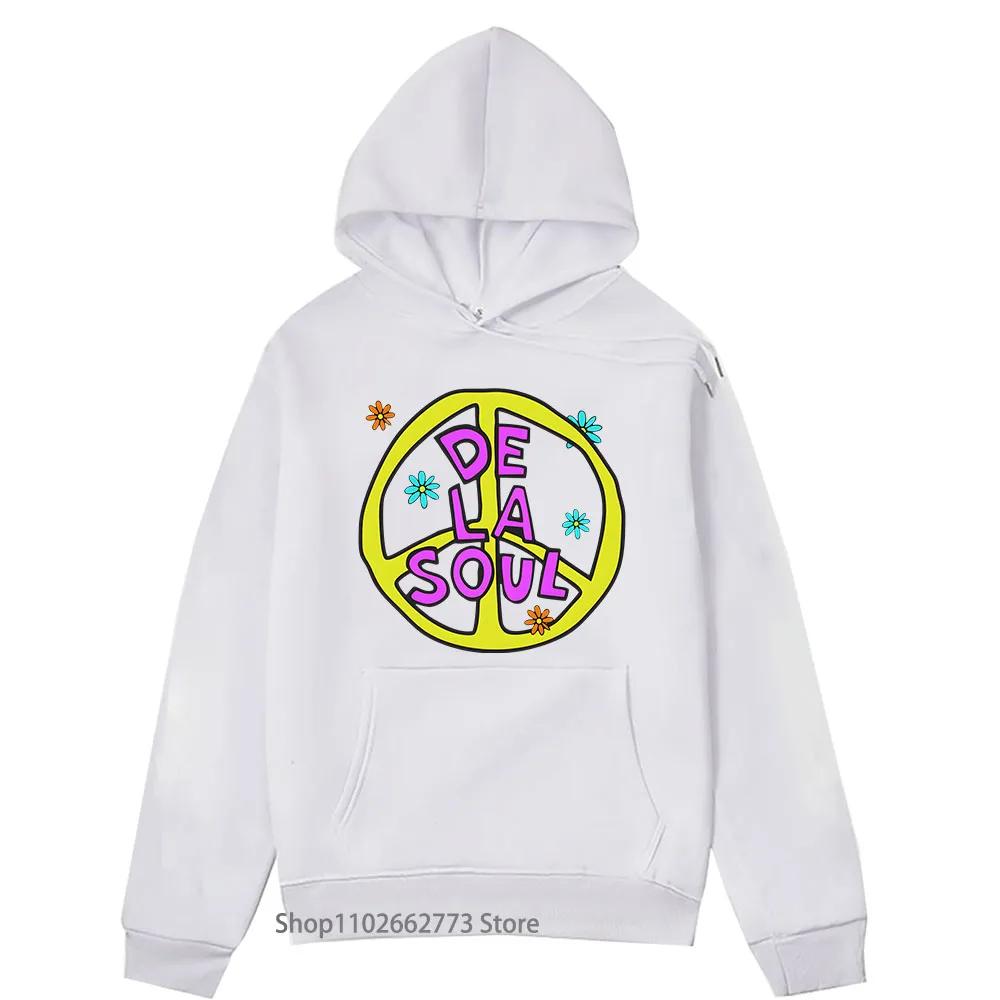 De La Soul Music Hoodies High Street Hip Hop Sweatshirt Fashion Anime Streetwear Men Women Clothing Y2k Top