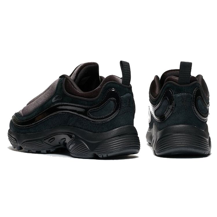 Reebok Daytona Dmx Trb Sports Round Toe Low Top Casual Shoes Men Sneakers Black Ef7345