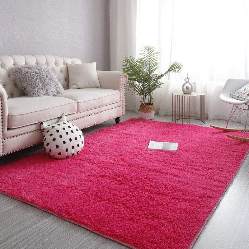Plush Carpet Living Room Home Bedroom Floor Mat Large Area Nordic Bed Room Bedside