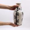 Bamboo-Shaped Vase Natural