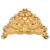 Napkin Holder European Style Metal Hollow Flower Pattern Paper Tissue Holder Freestanding Paper