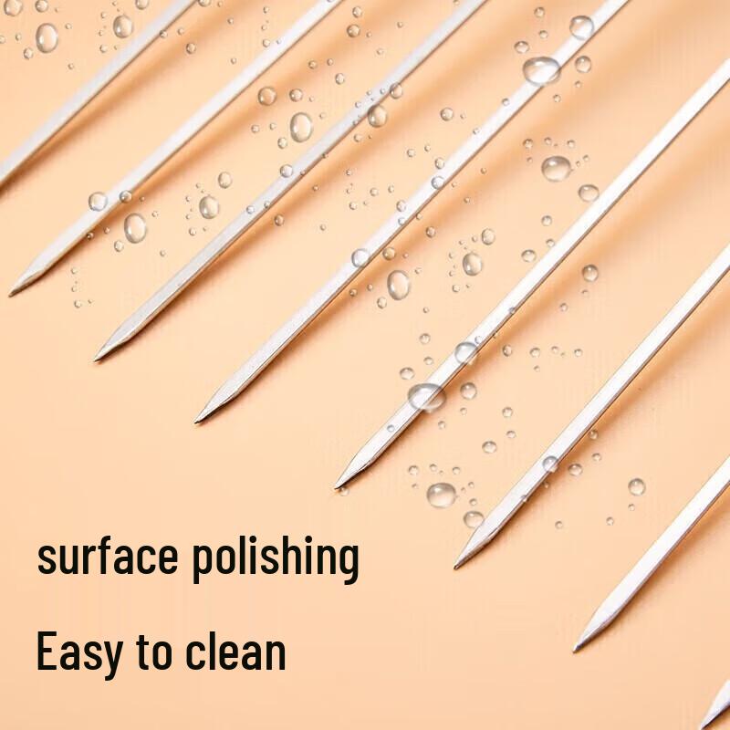 BBQ-Spieße aus 304 Edelstahl (30er Packung)