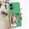 For Tecno Spark Go 3 Case Petty Girl Cover Phone Cases For Tecno Spark Go3 SparkGo 3 Back Cover Fundas Soft Silicone Bumper