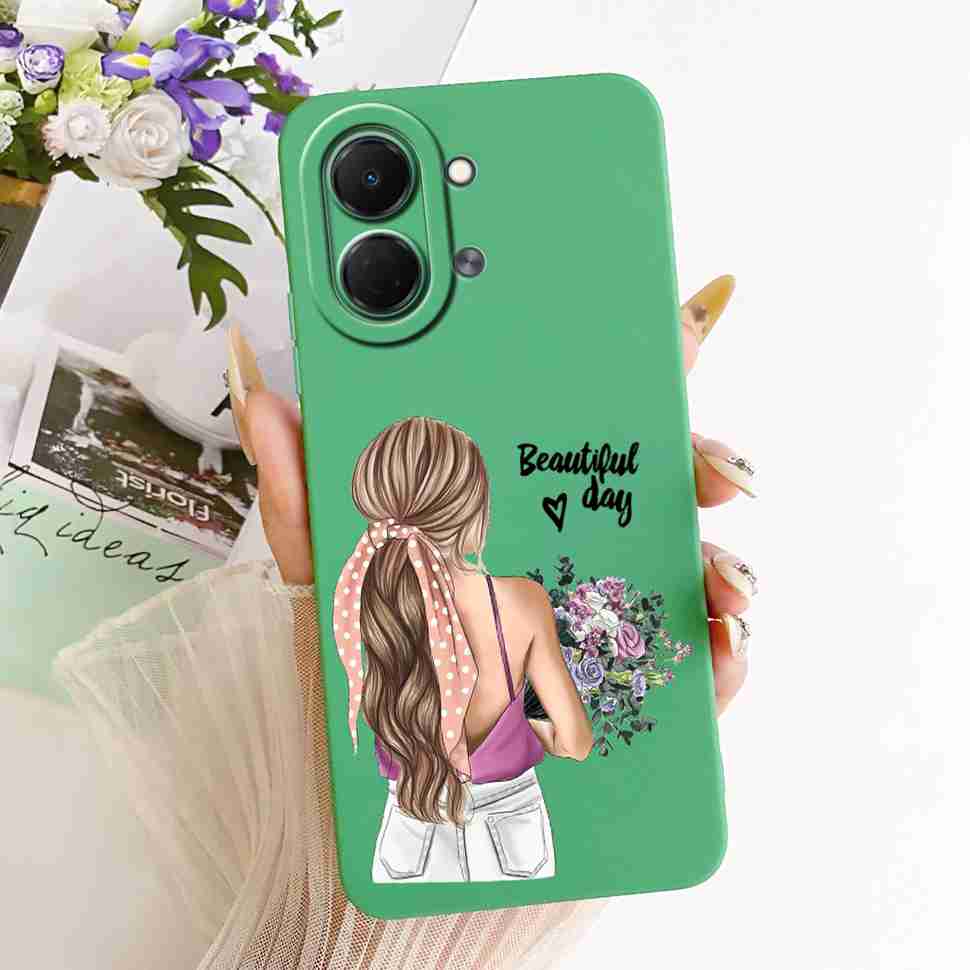 For Tecno Spark Go 3 Case Petty Girl Cover Phone Cases For Tecno Spark Go3 SparkGo 3 Back Cover Fundas Soft Silicone Bumper