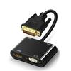 1080P DVI To VGA HDMI Splitter Converter Dual Display DVI To HDMI VGA Converter Splitter for PC Laptop Monitor Projector TV