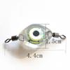 50-10 Stück LED Fischanziehlicht Augenform Angelköderlicht Unterwasser Augenform Angeln Tintenfisch Angelfutter Leuchtende Köder