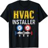 Funny Design HVAC Installer Profession Tech Technician HVAC Gift Unisex T-Shirt
