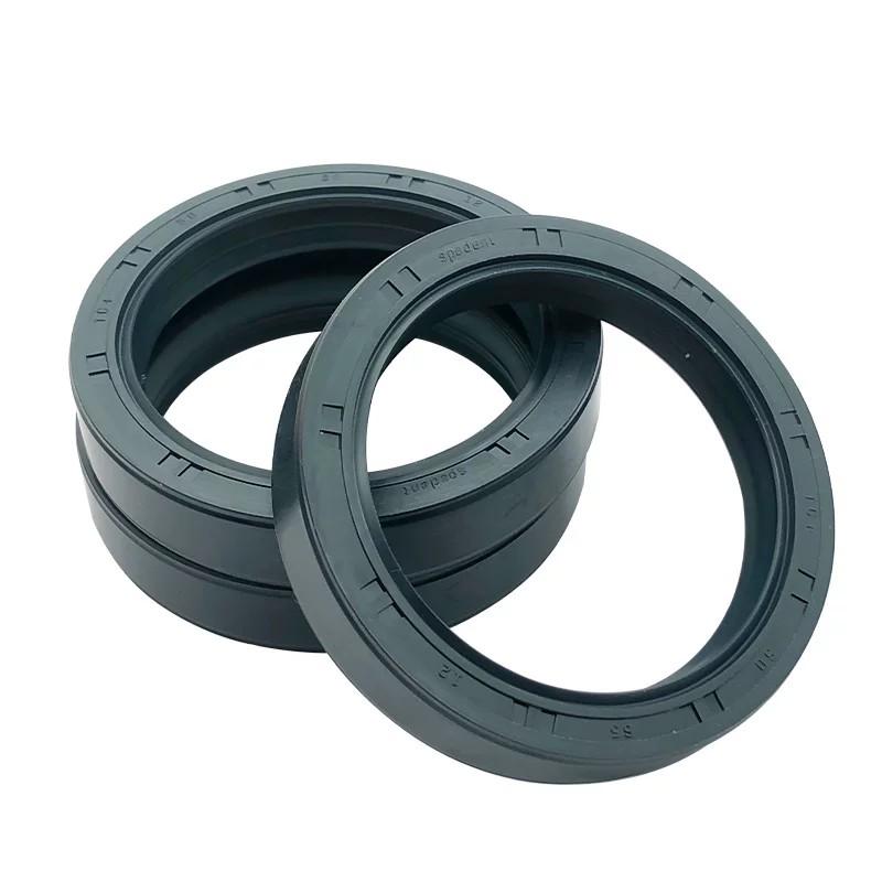 Three Lip,Enhanced Version of TC+ Skeleton Oil Seal,Framed Oil Seal,Rubber Rotary Shaft Lip Seal,Nitrile Butadiene Rubber(NBR)