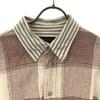 Paul Smith JEANS border check Long sleeve Cotton shirt L White system Men's Used
