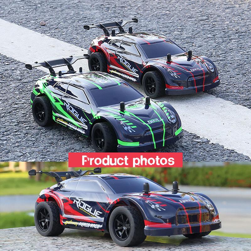 Off Road Rc Drift Car Spray Fog 1/24 4wd Fast 18KM/h Electric Remote Control Cars With Light  Vehicle Kit Toys For Boys Gift