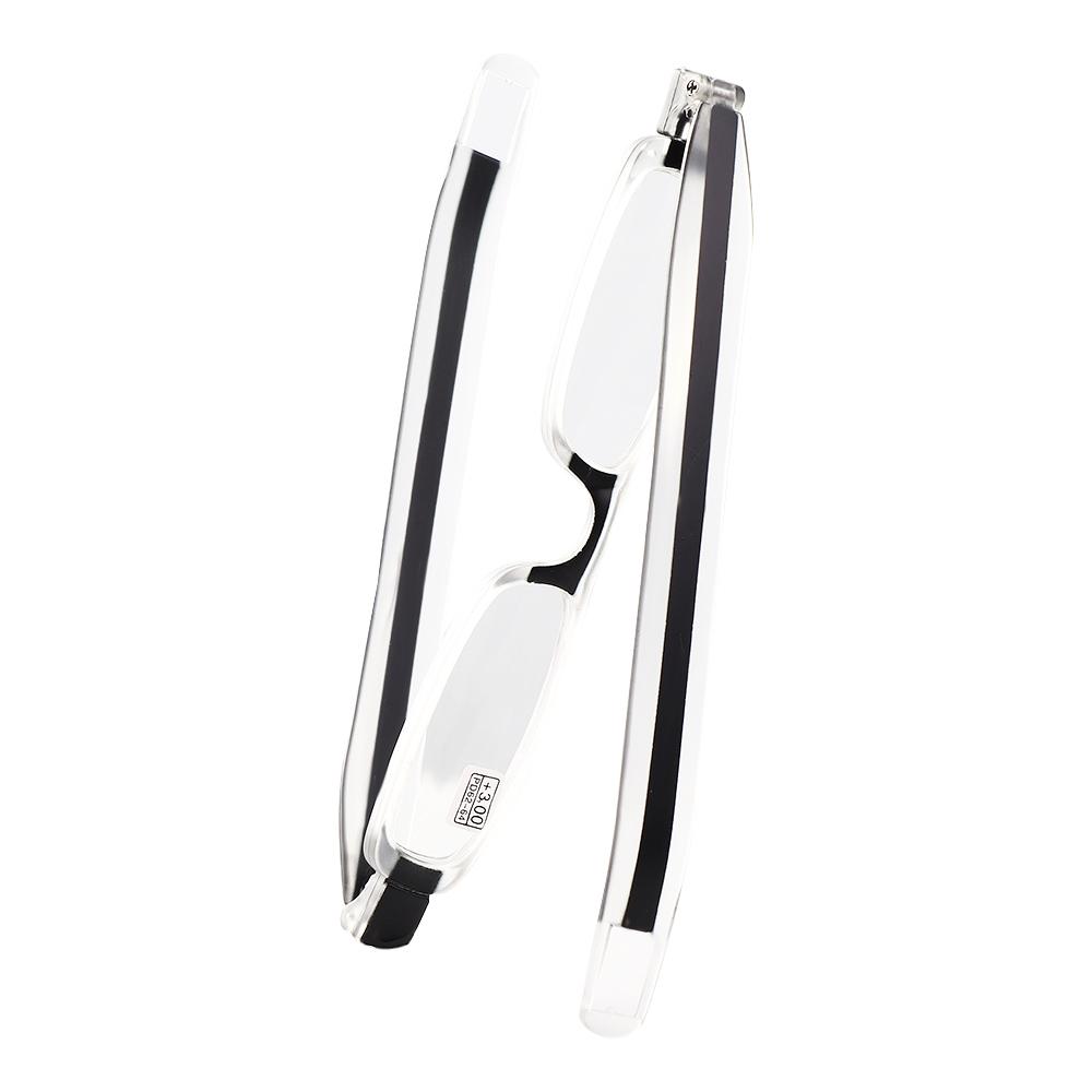 +1.0 +1.5 +2.0 +2.5 +3.0 +3.5 +4.0 Mini Folding Rotation Eyeglass Spectacles Reading Glasses
