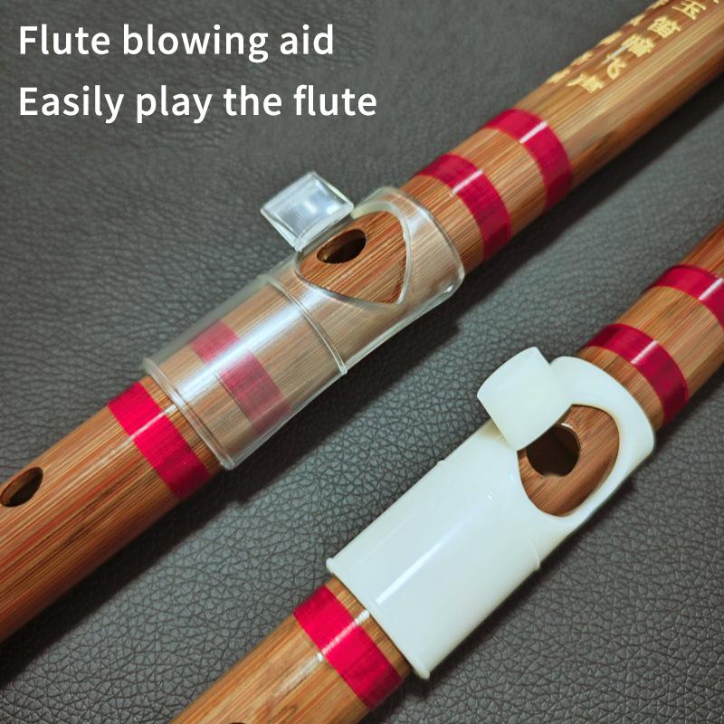 Bamboo Flute Blowing Aid Flute Easy To Blow Blower Mouthpiece Whistle Professional Musical Instrument Accessories Durable 1PC