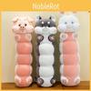 Long Caterpillar Pig Rabbit Husky Plush Toy Stuffed Doll Gift Decoration Bedroom