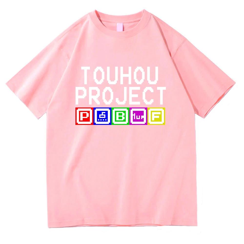 Anime TouHou Project Welcome Hell Tshirt 2025 women Clothing Harajuku Clothes Summer Tops Unisex Graphic T Shirts