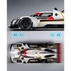 1/24 BMW M Hybrid V8 Super Racing Alloy Car Model Sound and Light Children's Toy Collectibles Birthday gift