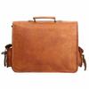 Tasche Leder Vintage Messenger Schulter Umhängetasche Seite Sling Laptop Aktentasche Groß